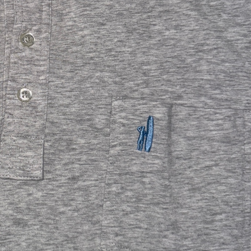 johnnie-O Heather Gray Polo Shirt - Picture 8 of 12